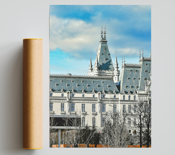 Grey Skies Over Palace Print