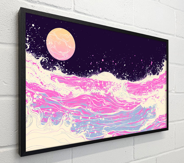 Pink Cosmic Waves