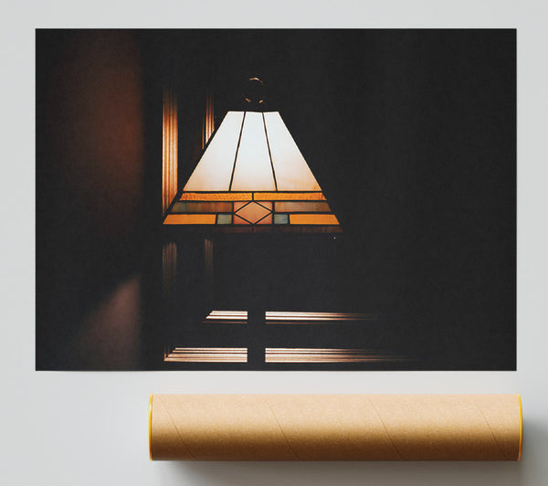 The Orange Glow Poster