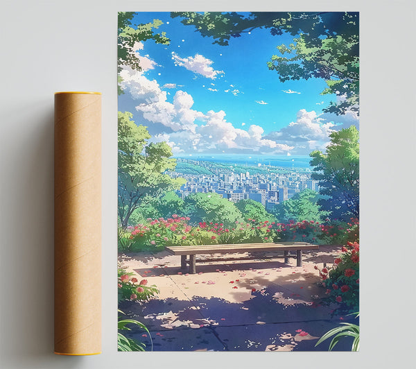 Blue Sky Daydream Giclee Print