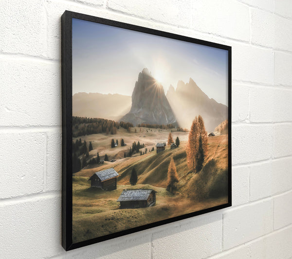 Golden Mountain Sunrise