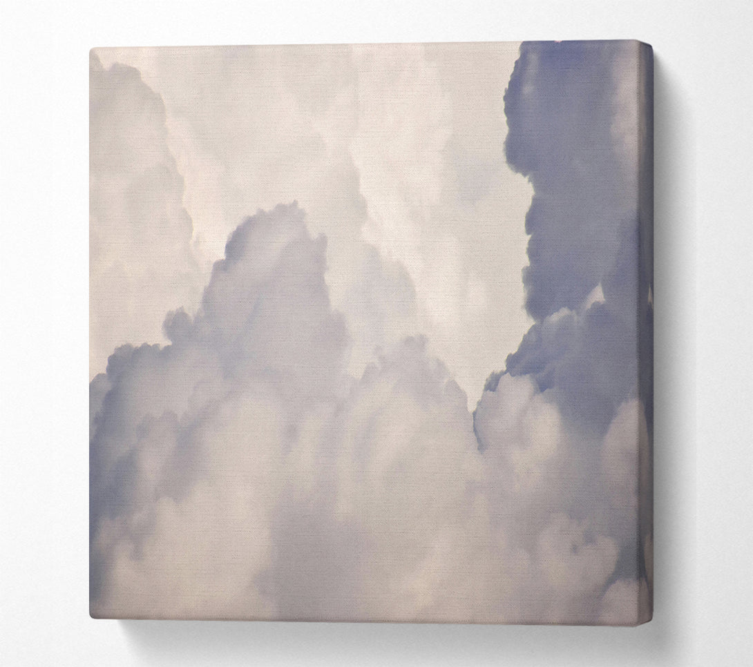 A Canvas Print of Grey Cloudy Sky Canvas Art