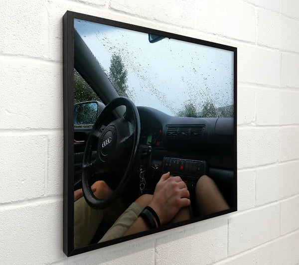 Grey Rainy Drive