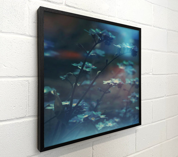 Azure Floral Dreamscape