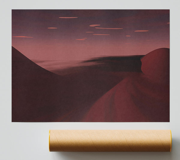 Crimson Desert Dreams Poster