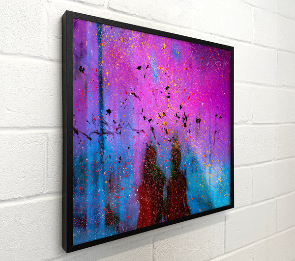 Purple Splatter Dream