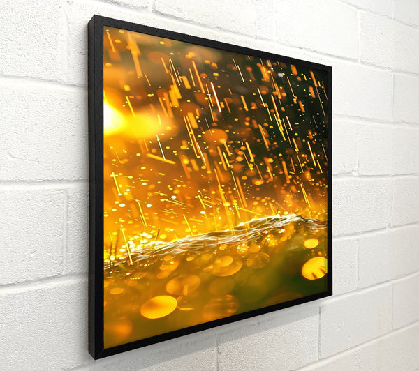 Golden Rain Drops