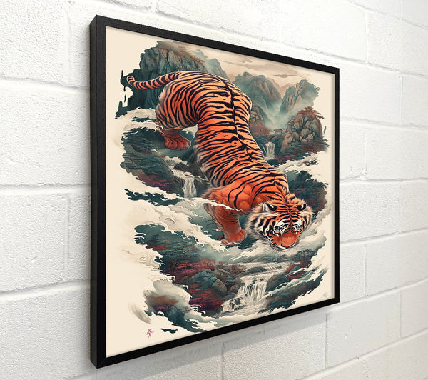 Orange Tiger Waterfall