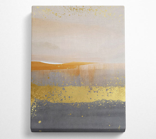  A Canvas Print of Flakes Of Colour Canvas Art