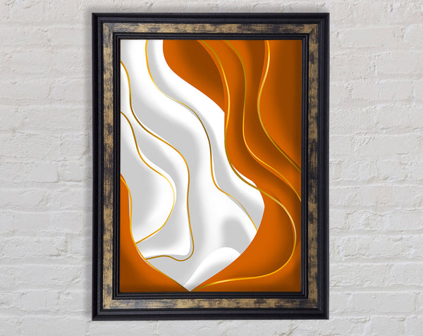 Flame Framed Print
