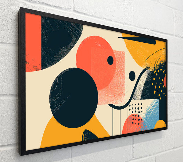 Coral Abstract Shapes