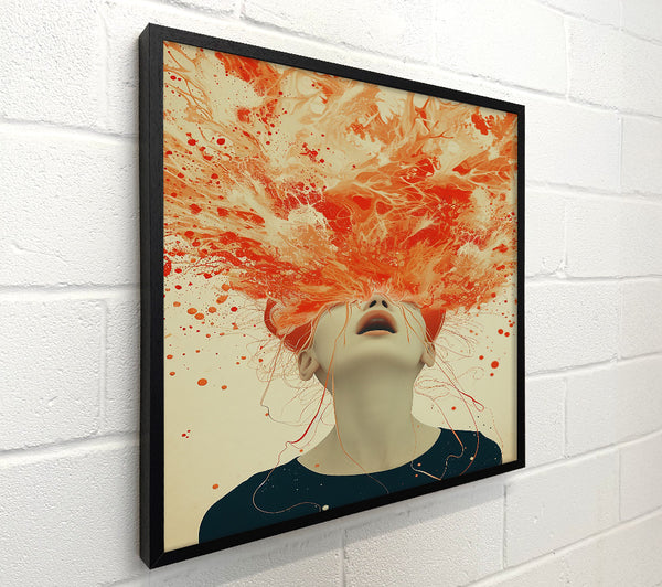 Crimson Burst Of Emotion