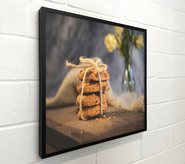 Brown Cookies And Twine