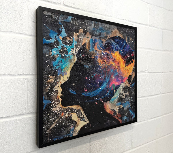 Cosmic Blue Silhouette