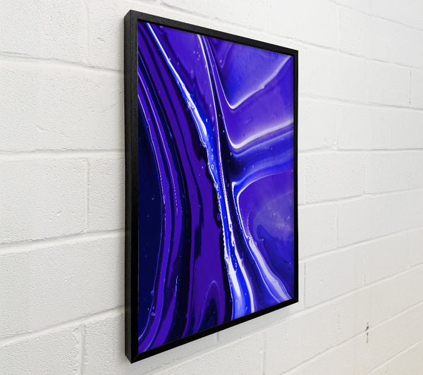 Purple Fluid Swirls