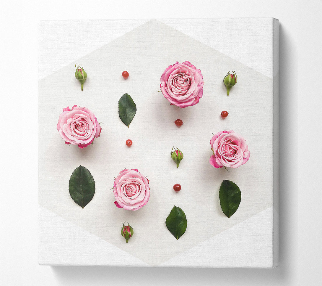  A Canvas Print of Flower Arrangement Canvas Print