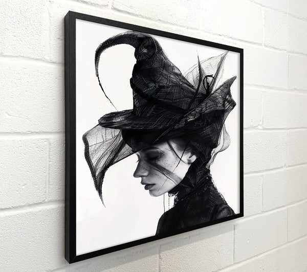 Black Lace Veil