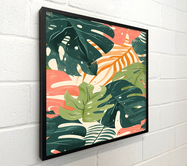 Coral Green Foliage