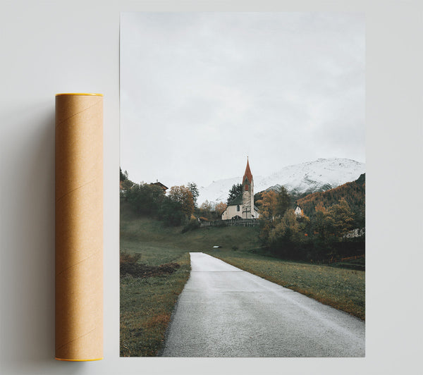 Grey Church Road Print