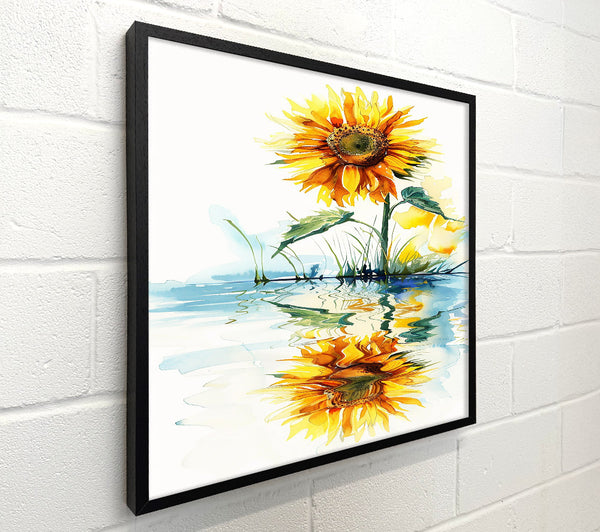 Golden Sun'S Reflection