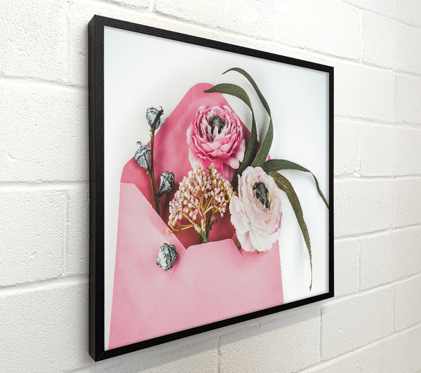 Pink Petal Envelope