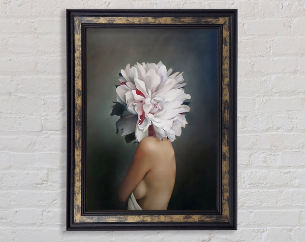 Flower Head Framed Print
