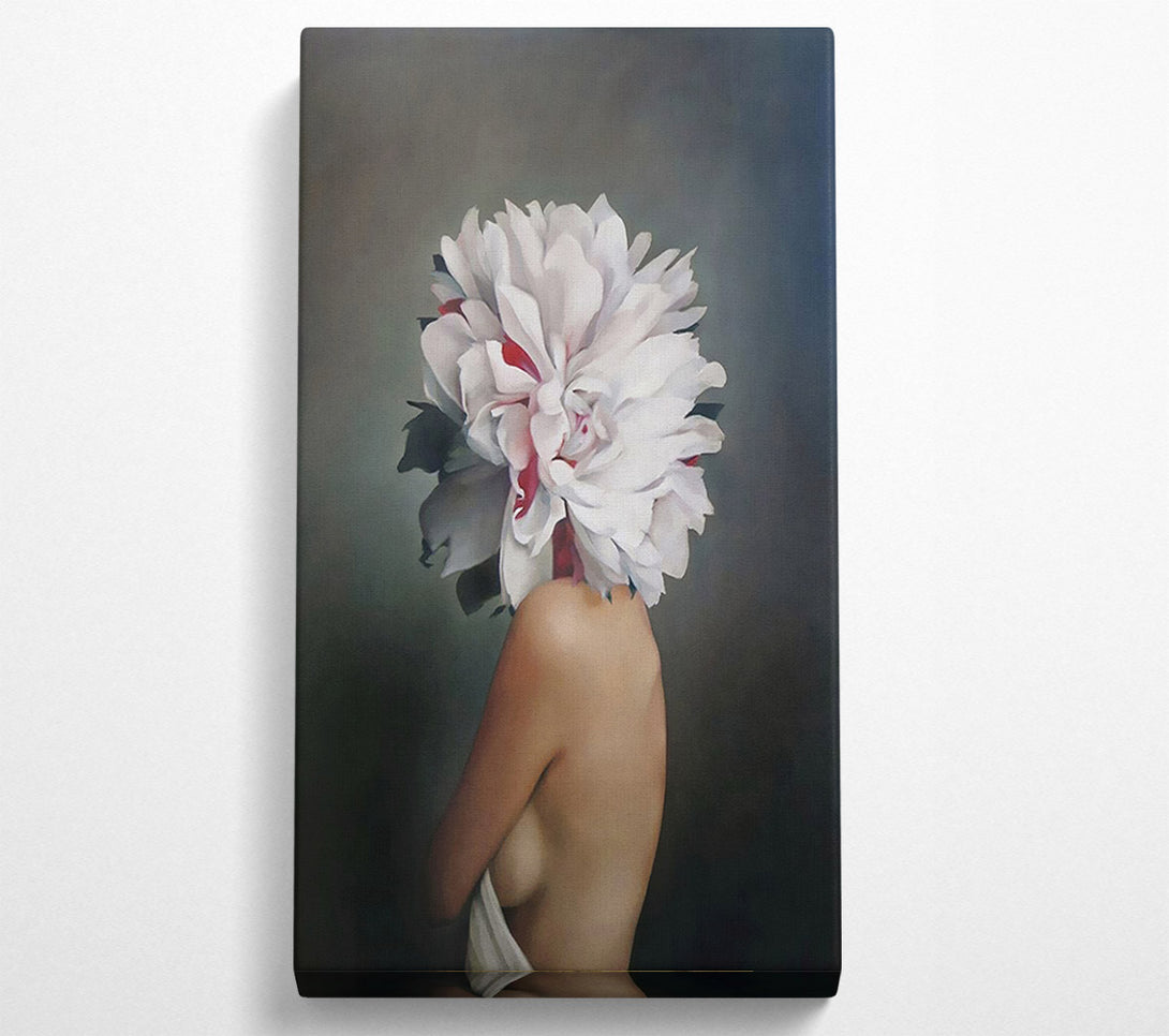  A Canvas Print of Flower Head Canvas Print