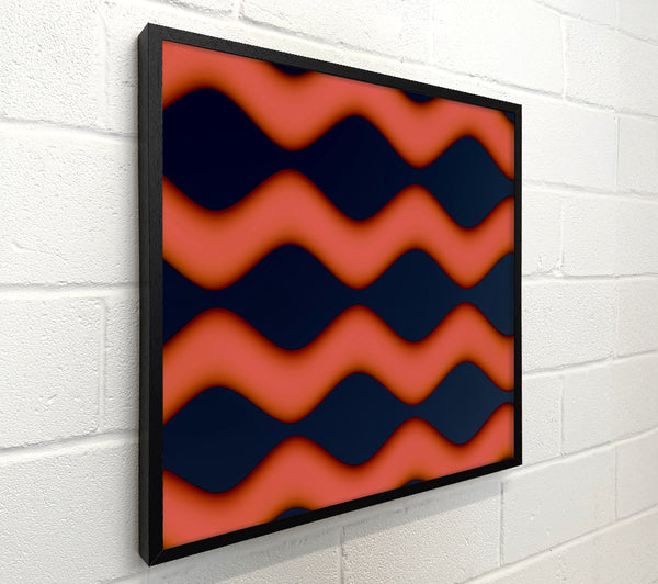 Crimson Wave Pattern