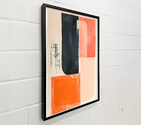 Orange Abstract Composition