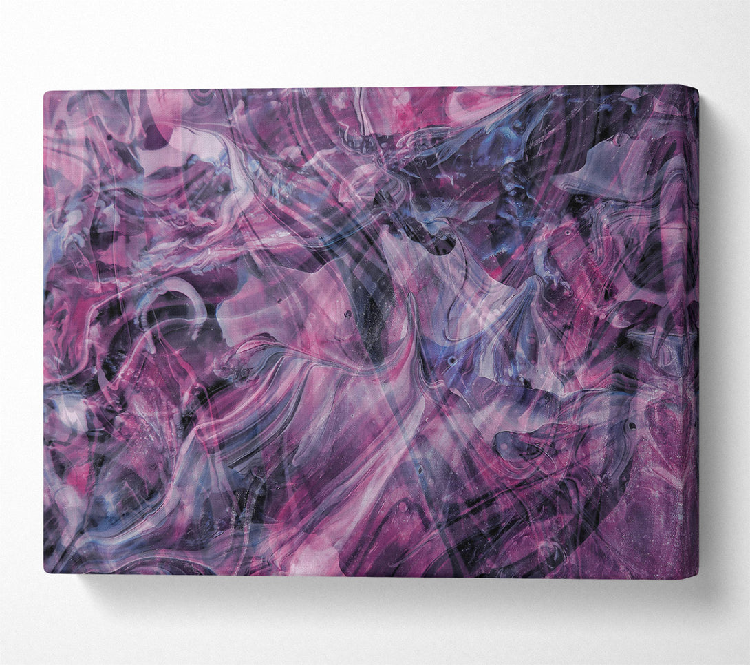  A Canvas Print of Crimson Swirling Dreams Canvas Wall Art
