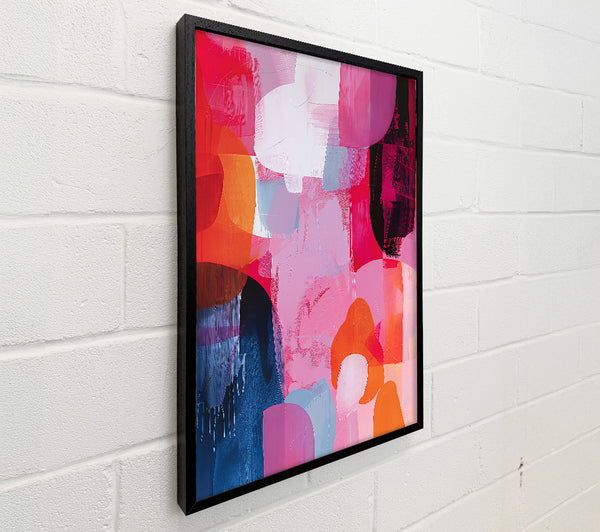 Pink Abstract Shapes