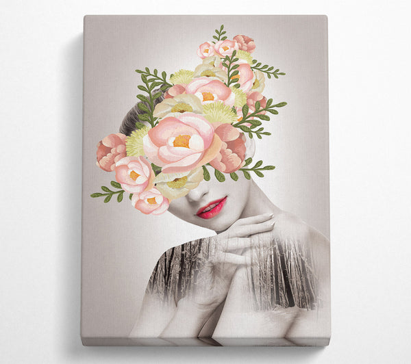  A Canvas Print of Flower Mind Canvas Art