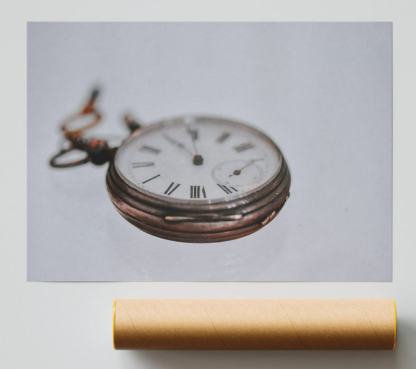 Silvered Timekeeper Poster