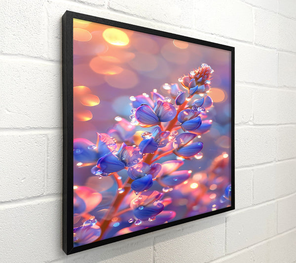 Blue Bloom Sparkle