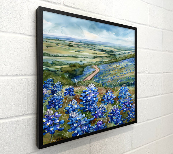 Bluebonnets And The Road Ahead.