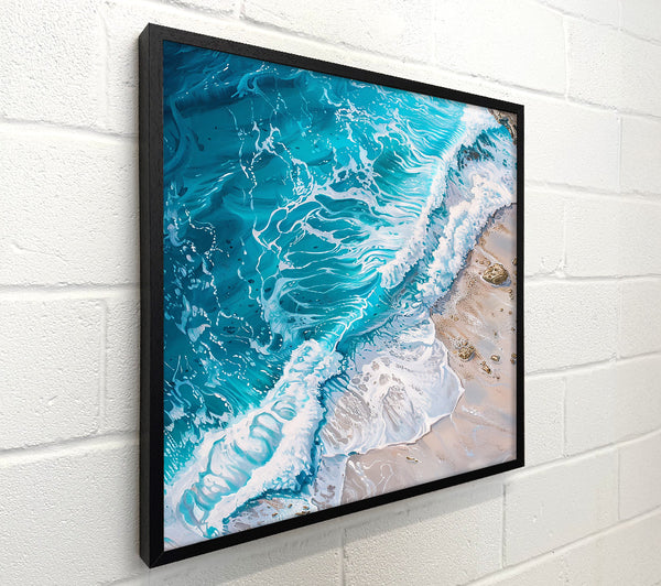 Turquoise Ocean'S Embrace