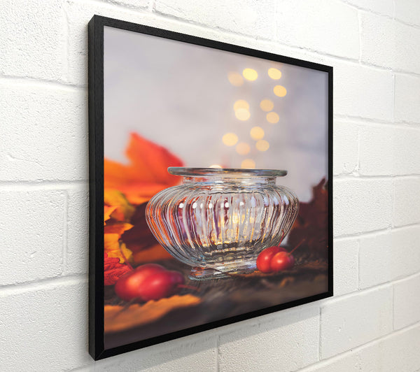 Golden Light In Glass
