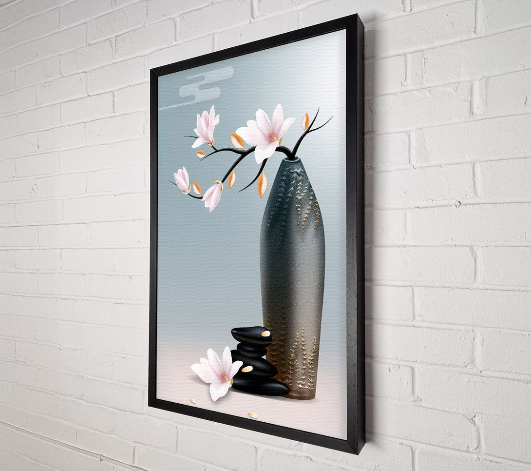  A Canvas Print of Flowers In Vase Canvas Art