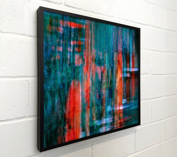 Teal And Crimson Dreams