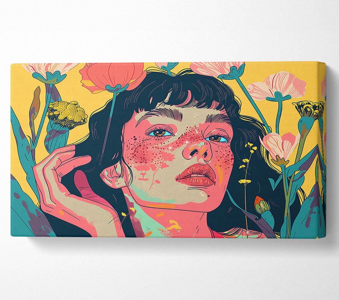  A Canvas Print of Flowers Of The Spring (1) Canvas Art