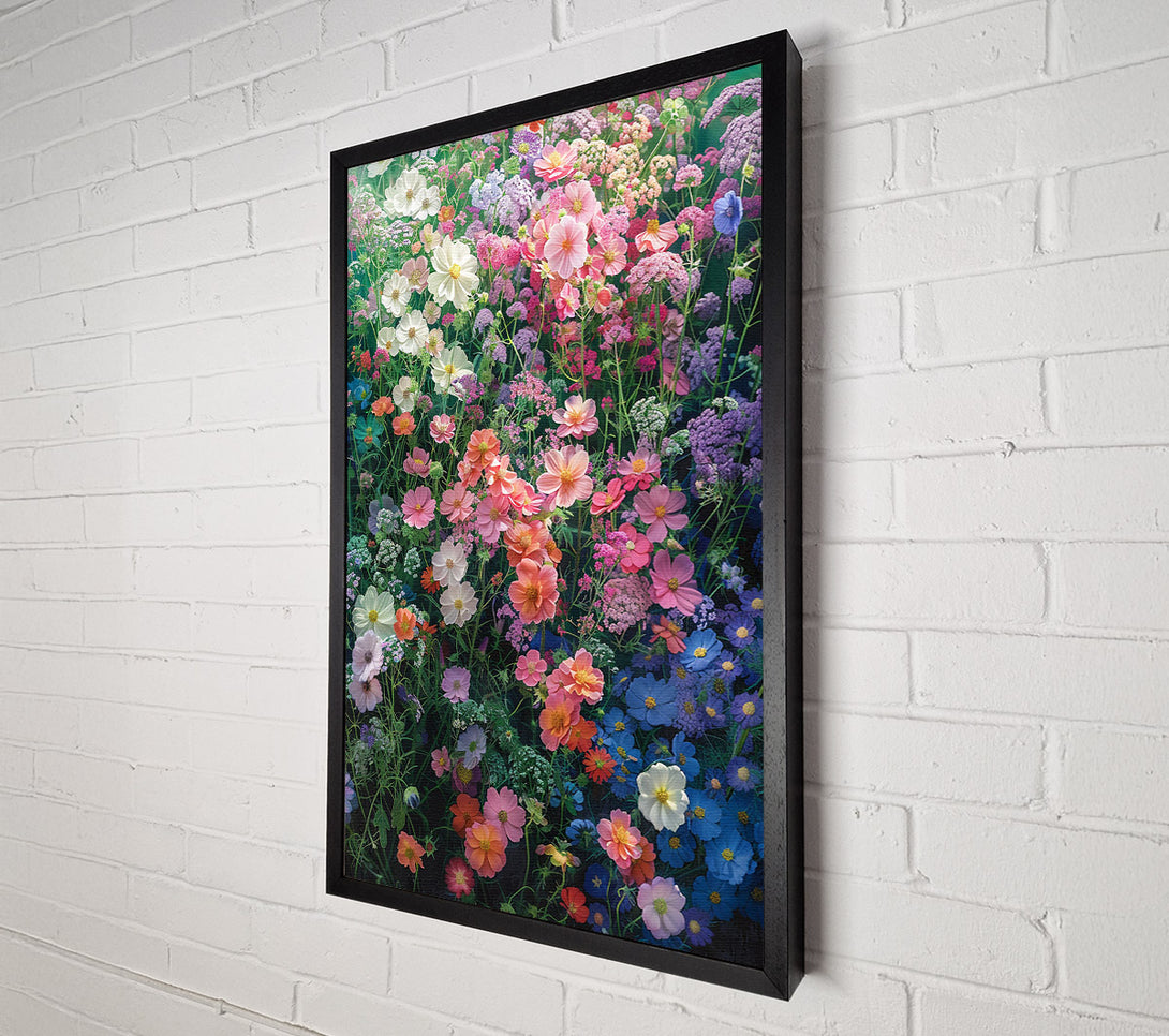  A Canvas Print of Flowers Of The Spring Canvas Print