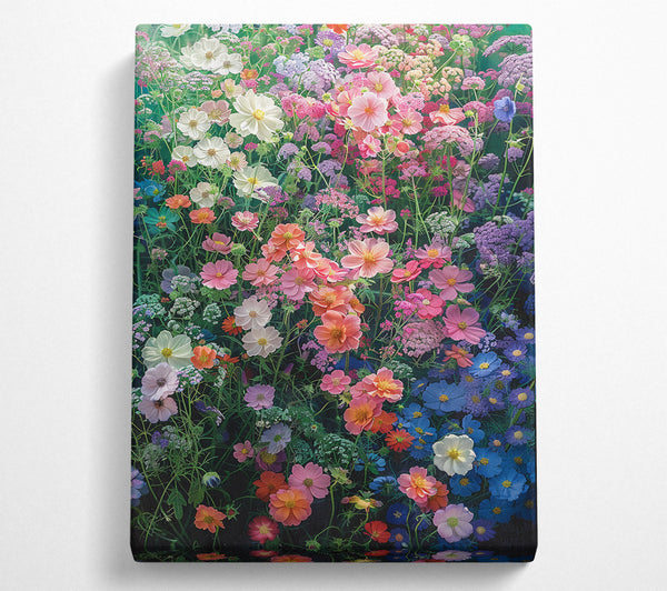  A Canvas Print of Flowers Of The Spring Canvas Print