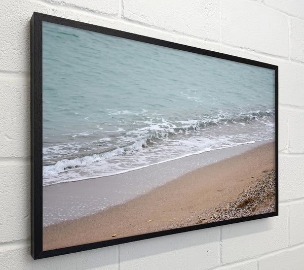 Azure Shoreline Waves