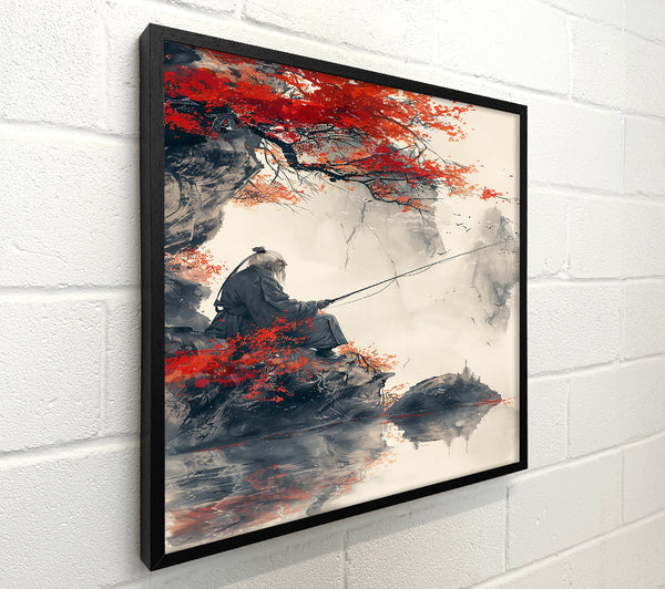Crimson Reflections Of Peace