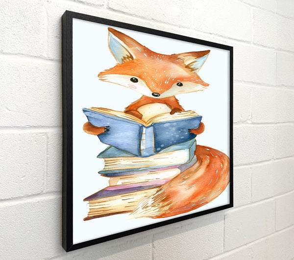 Orange Fox Reading Books