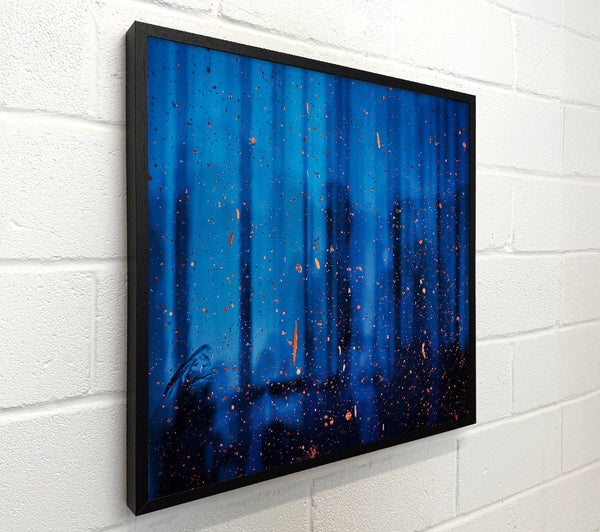 Blue Speckled Rain