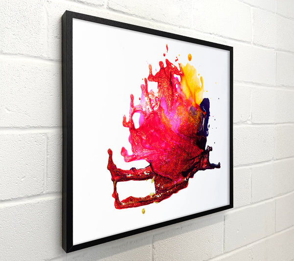 Crimson Burst Of Color