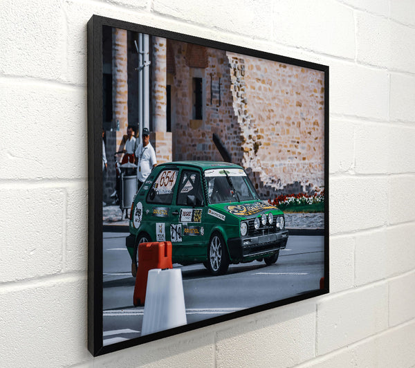 Green Rally Car 654