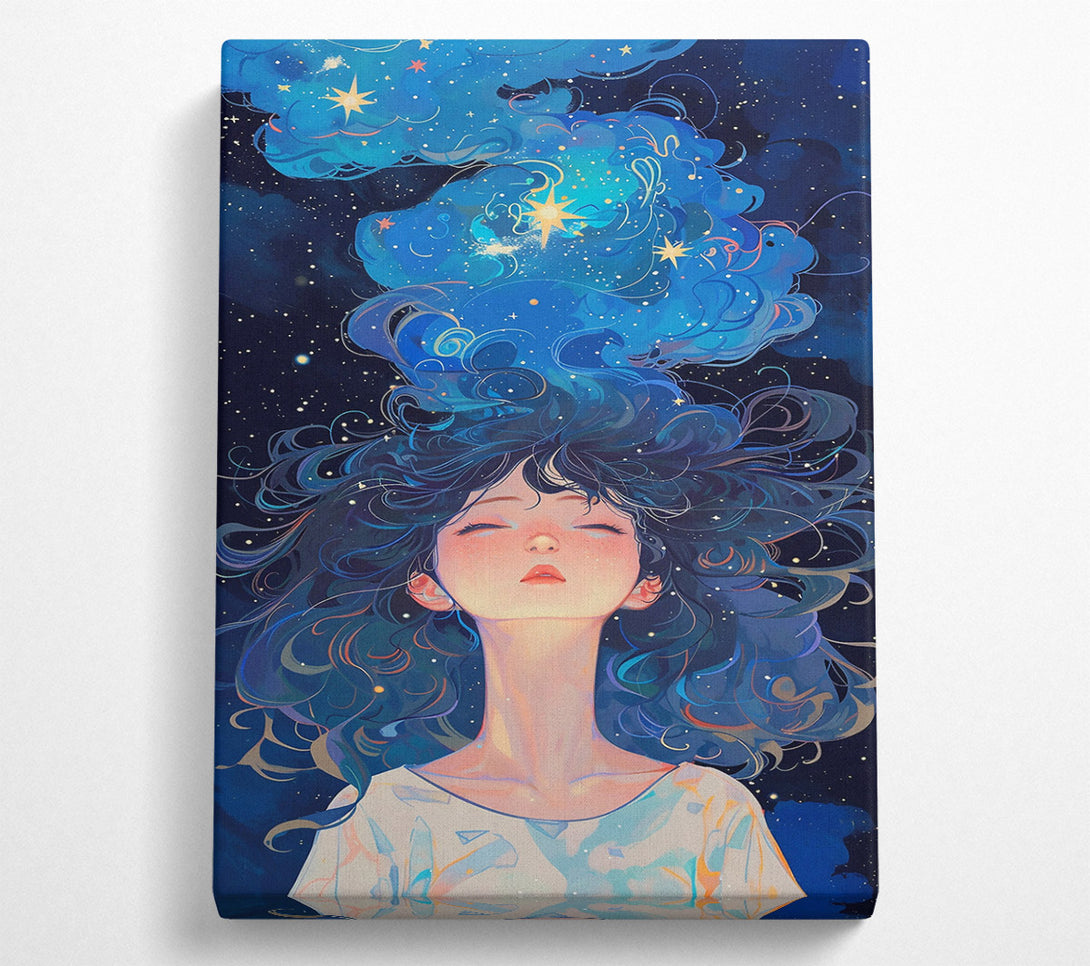  A Canvas Print of Azure Dreamscape Canvas Print