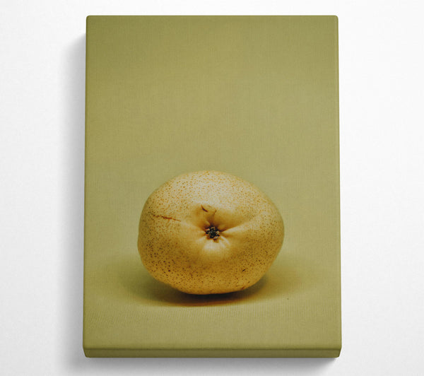  A Canvas Print of Golden Pear Still Life Canvas Print
